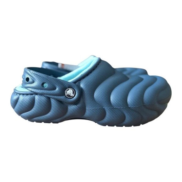 Adult's Classic Crocs Lined Overpuff Clogs Fuzzy Warm Slippers Shoes - Picture 7 of 16